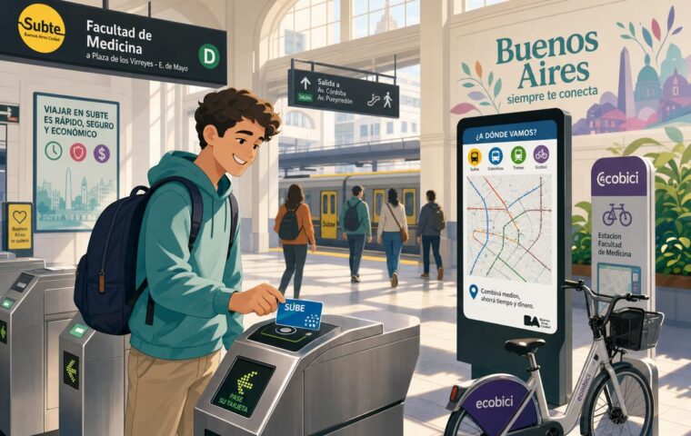 Buenos Aires met de SUBE-kaart: veilig en goedkoop door de stad reizen